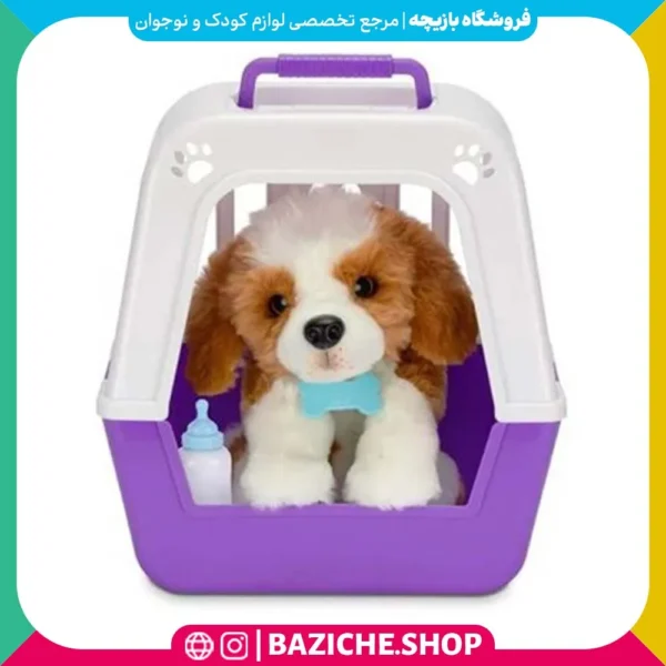 عروسک سگ قفسدار رباتیک