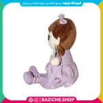 خرید عروسک دختر مو بافت بنفش از فروشگاه بازیچه