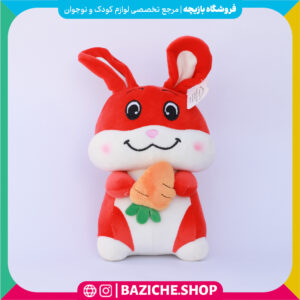عروسک خرگوش هویجی قرمز