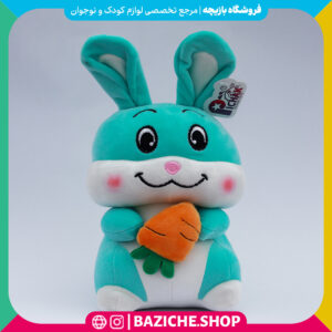عروسک خرگوش هویجی سبز