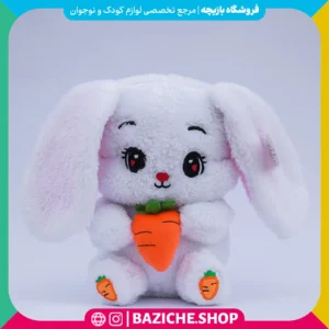 عروسک خرگوش هویج به دست