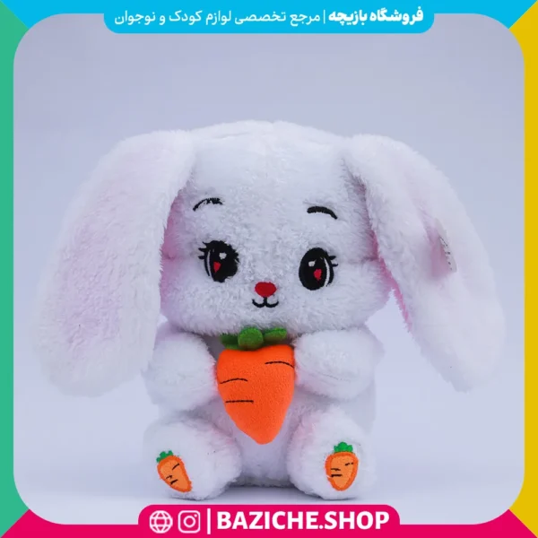 عروسک خرگوش هویج به دست